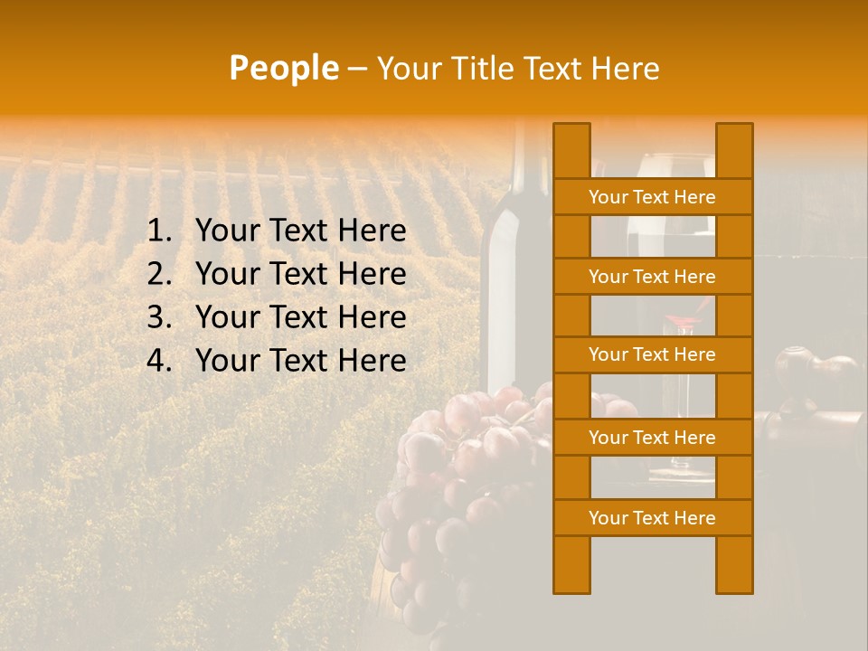 Atmosphere Stopper Leaf PowerPoint Template