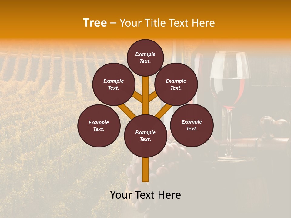 Atmosphere Stopper Leaf PowerPoint Template