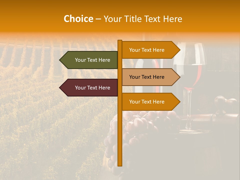 Atmosphere Stopper Leaf PowerPoint Template