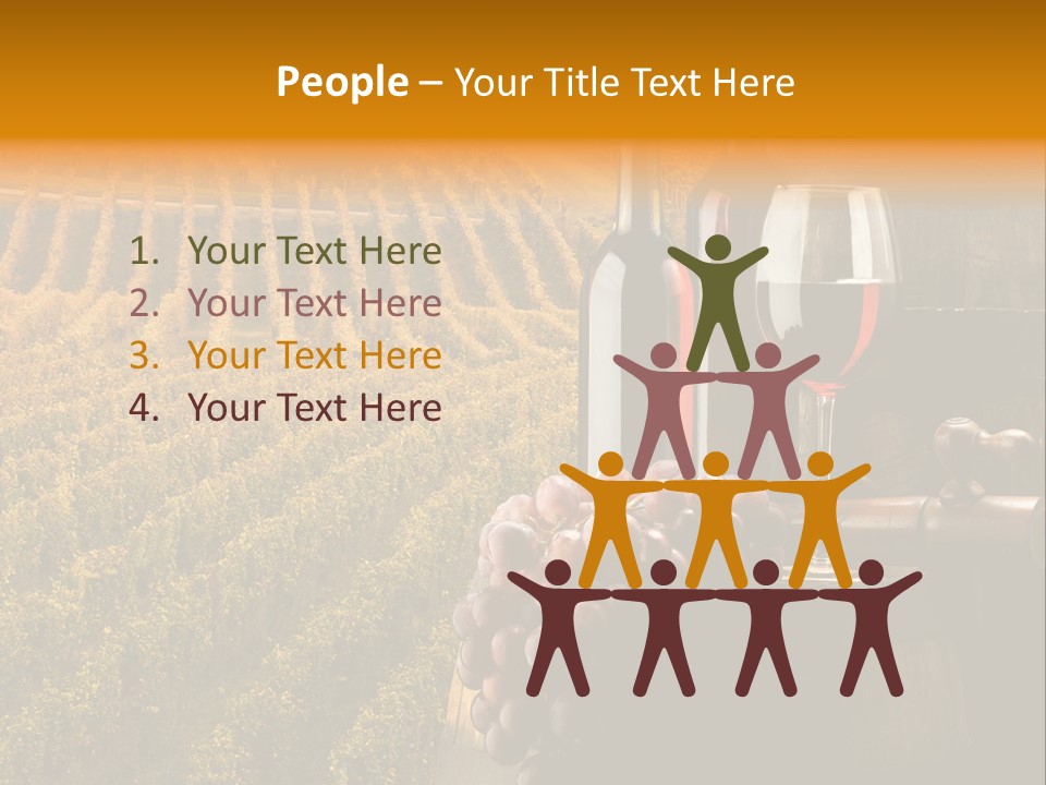 Atmosphere Stopper Leaf PowerPoint Template