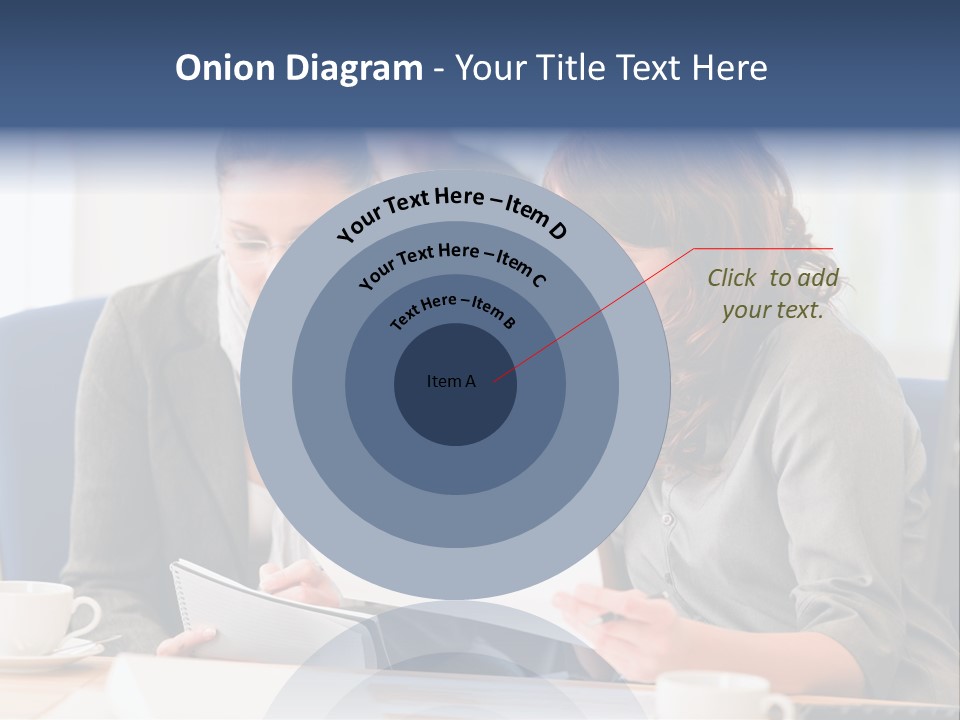 Female Workgroup Young PowerPoint Template