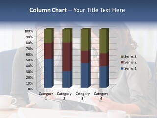 Female Workgroup Young PowerPoint Template