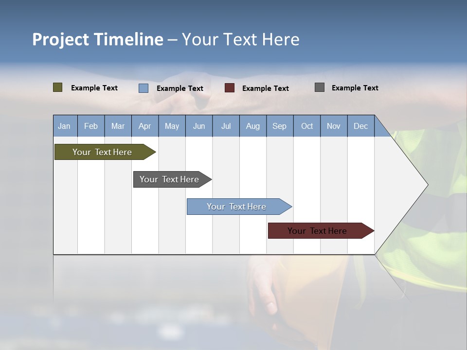 Skill Partnership Standing PowerPoint Template
