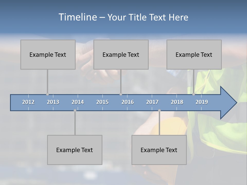 Skill Partnership Standing PowerPoint Template