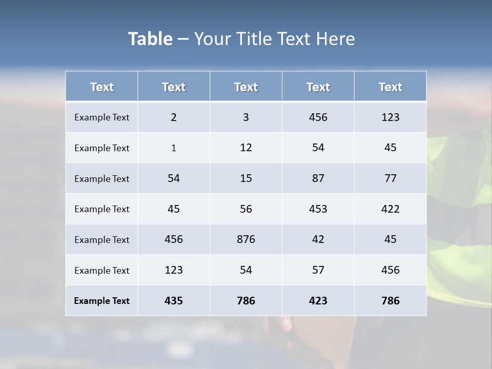 Skill Partnership Standing PowerPoint Template