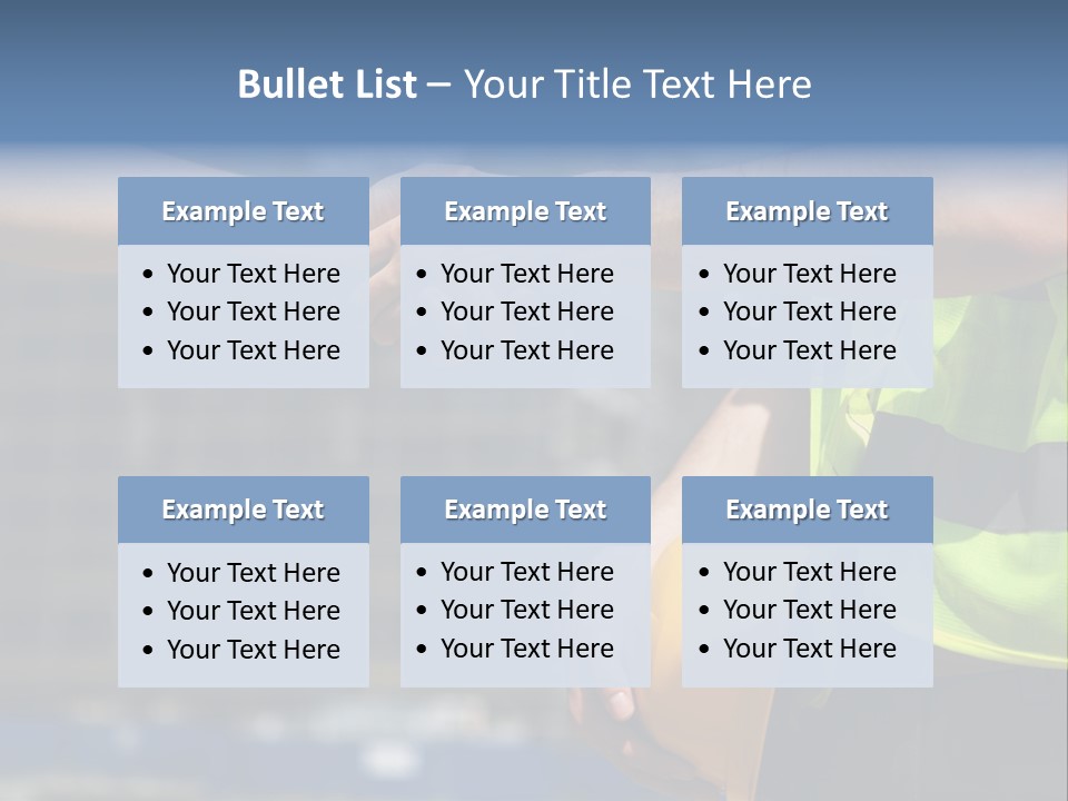 Skill Partnership Standing PowerPoint Template