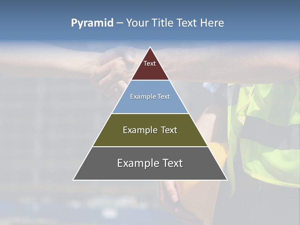 Skill Partnership Standing PowerPoint Template