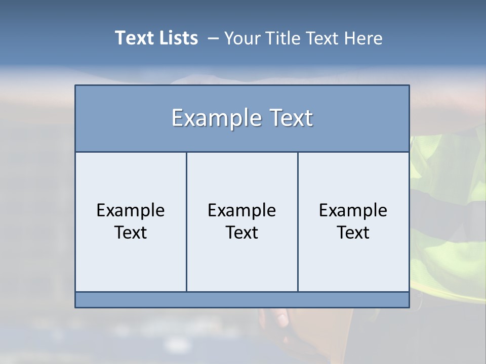 Skill Partnership Standing PowerPoint Template