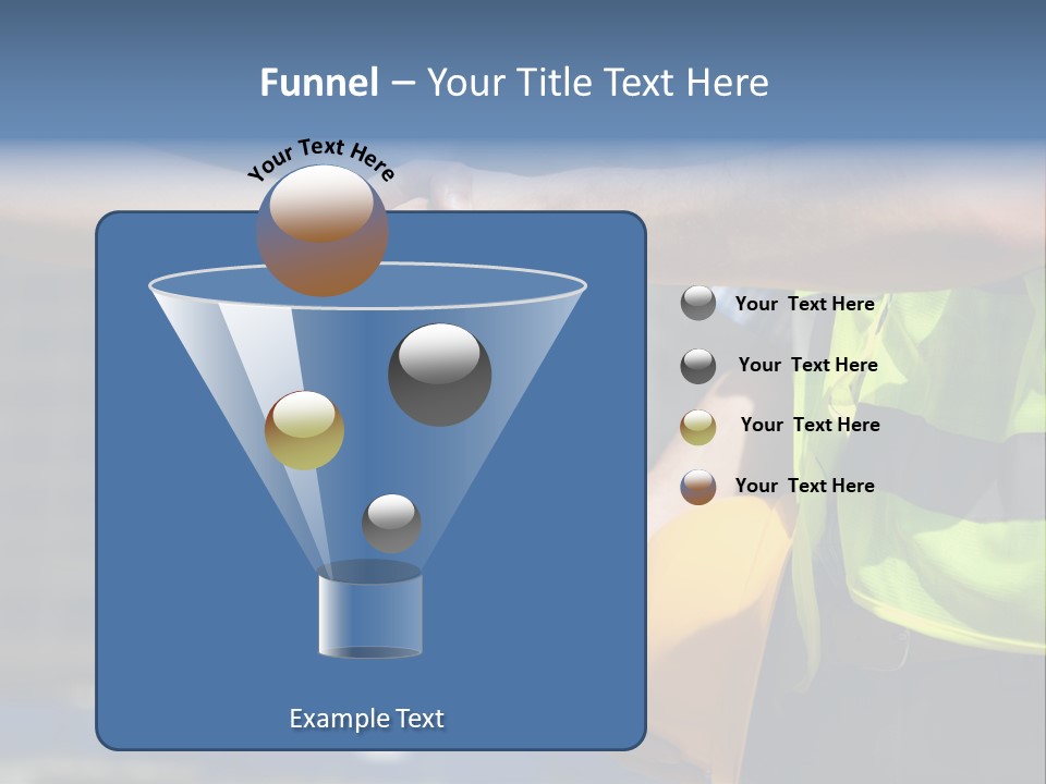 Skill Partnership Standing PowerPoint Template