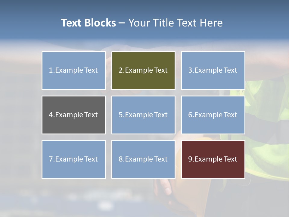Skill Partnership Standing PowerPoint Template