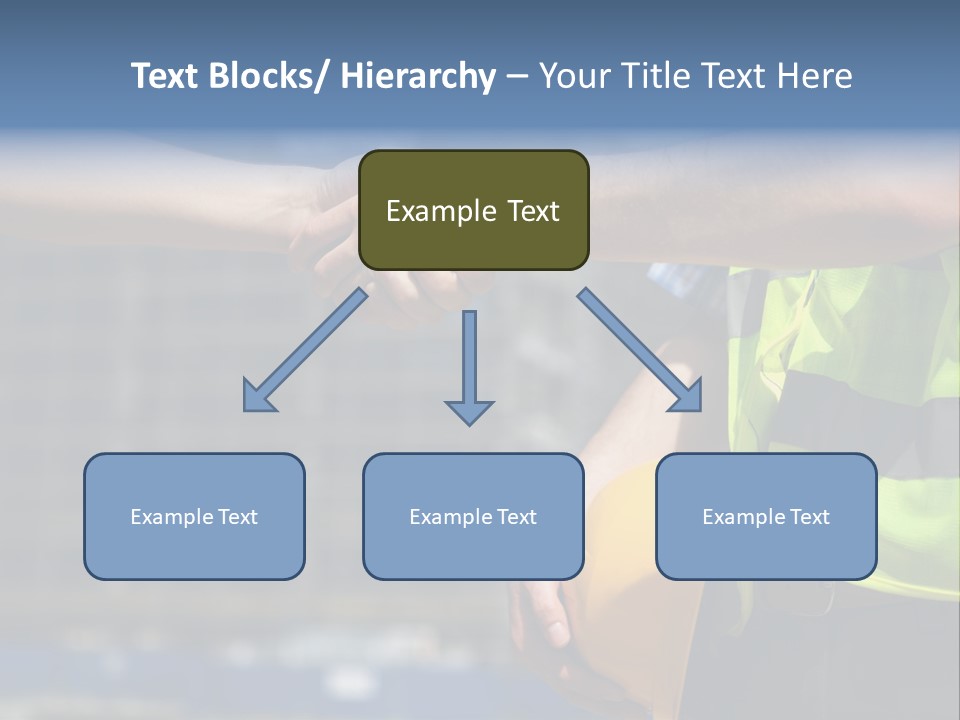 Skill Partnership Standing PowerPoint Template