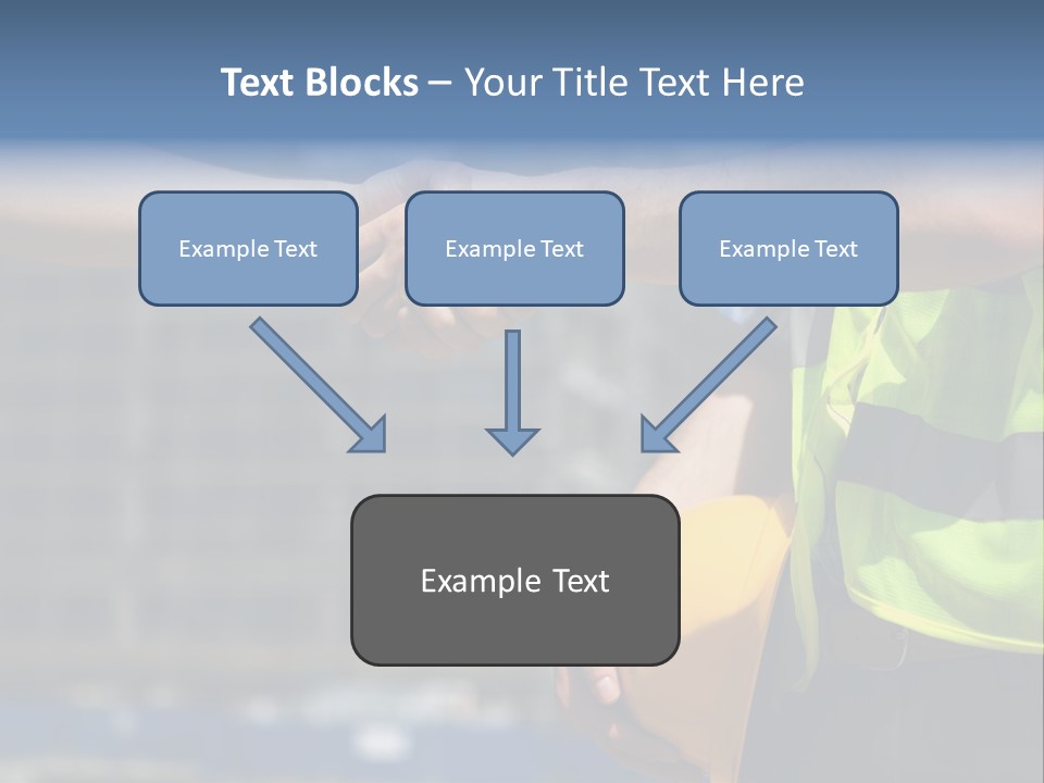 Skill Partnership Standing PowerPoint Template
