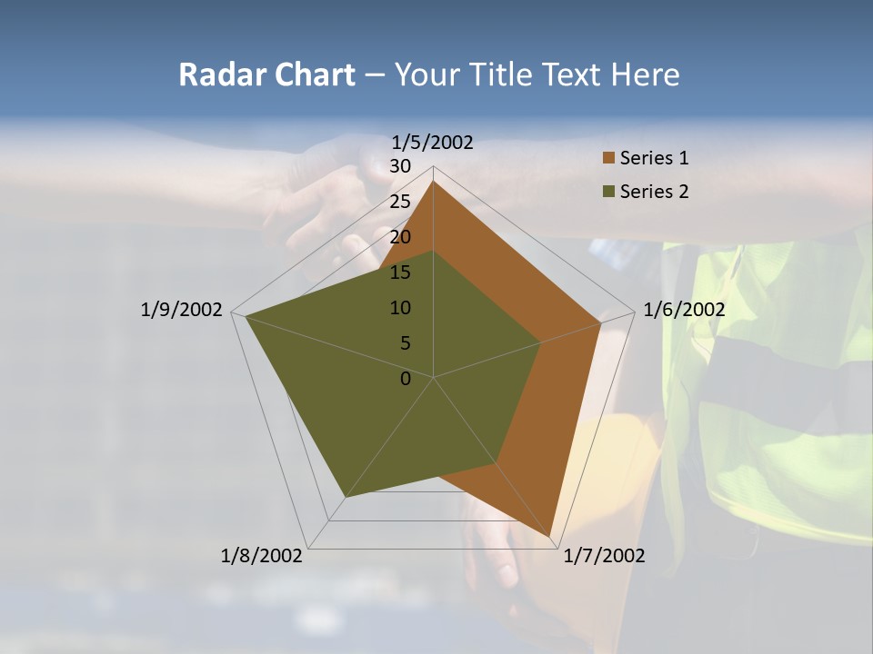 Skill Partnership Standing PowerPoint Template