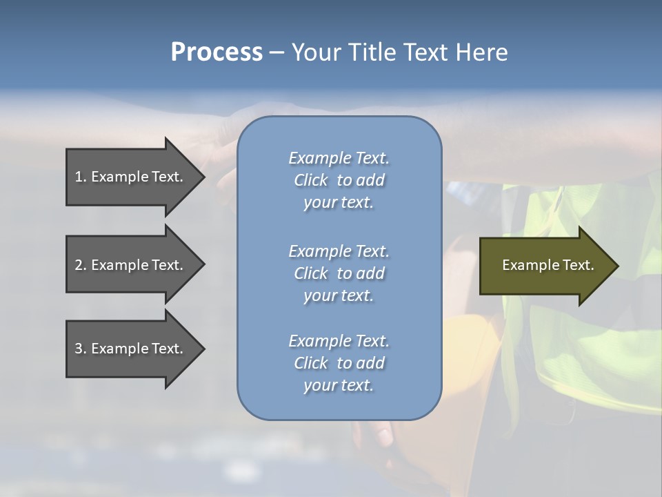 Skill Partnership Standing PowerPoint Template