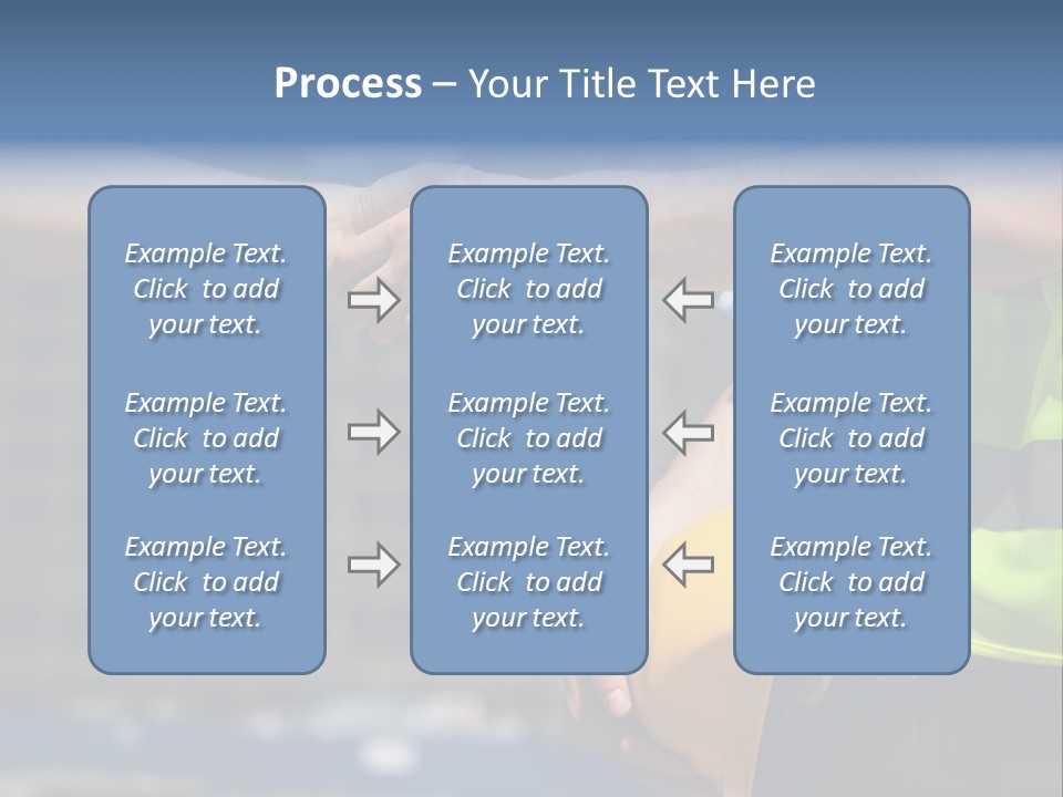 Skill Partnership Standing PowerPoint Template
