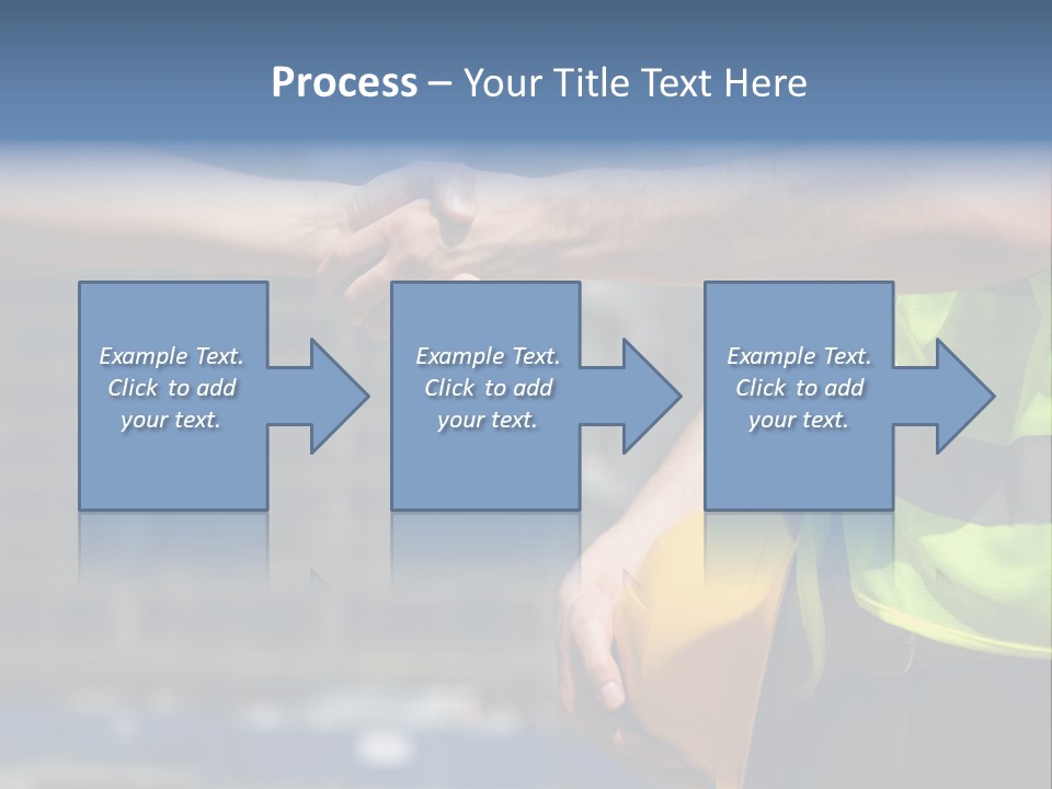 Skill Partnership Standing PowerPoint Template