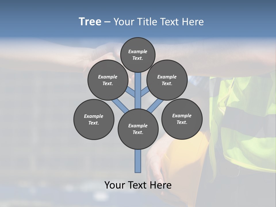 Skill Partnership Standing PowerPoint Template
