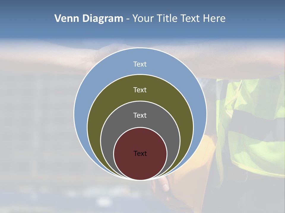 Skill Partnership Standing PowerPoint Template