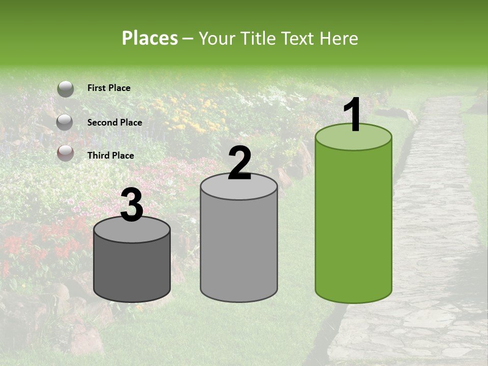 Day Landscape Freshness PowerPoint Template