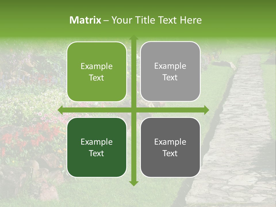 Day Landscape Freshness PowerPoint Template