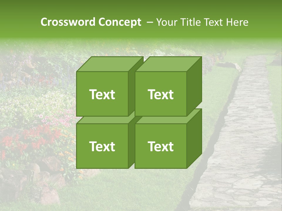 Day Landscape Freshness PowerPoint Template