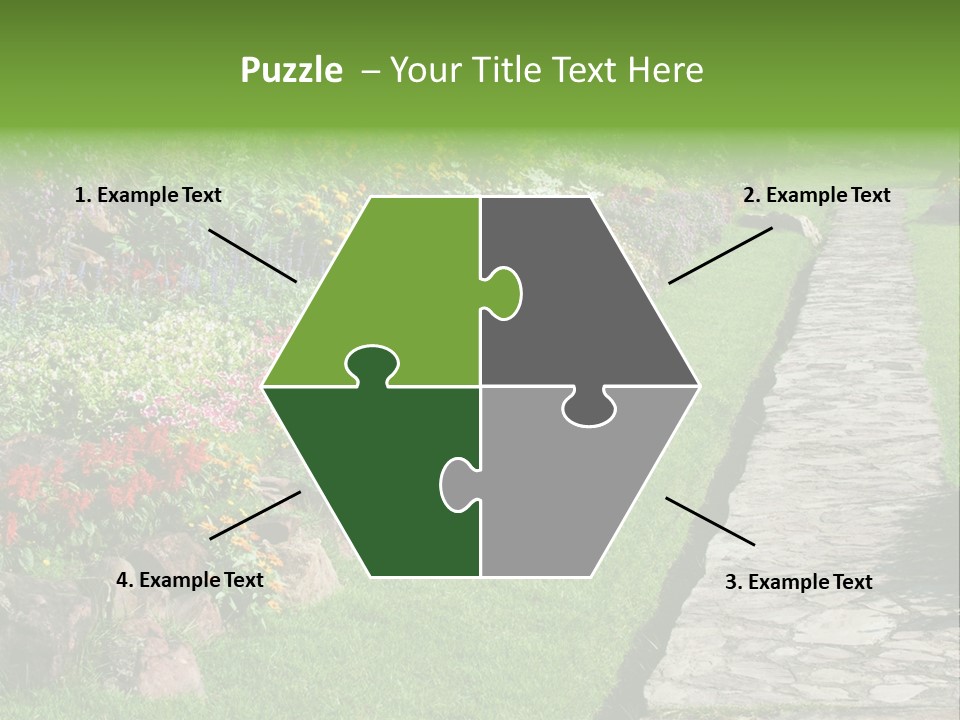 Day Landscape Freshness PowerPoint Template