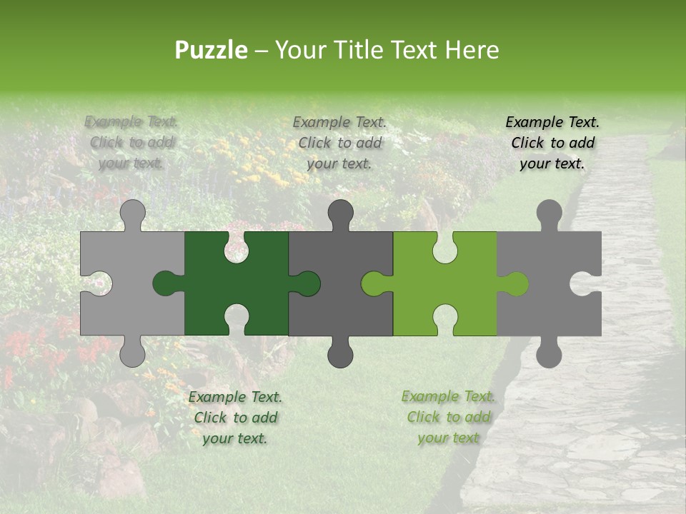 Day Landscape Freshness PowerPoint Template