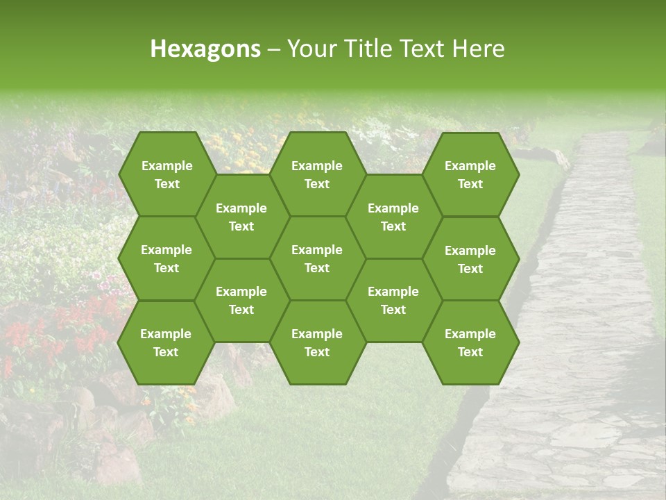 Day Landscape Freshness PowerPoint Template