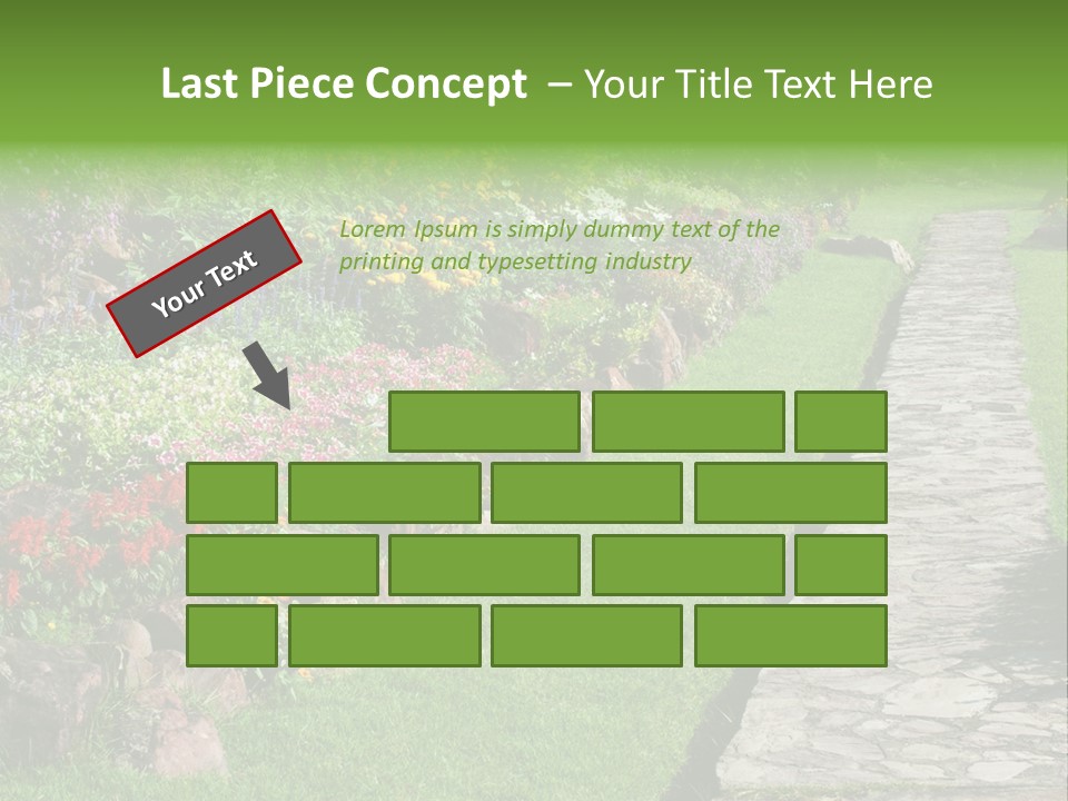 Day Landscape Freshness PowerPoint Template