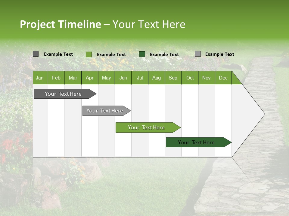Day Landscape Freshness PowerPoint Template