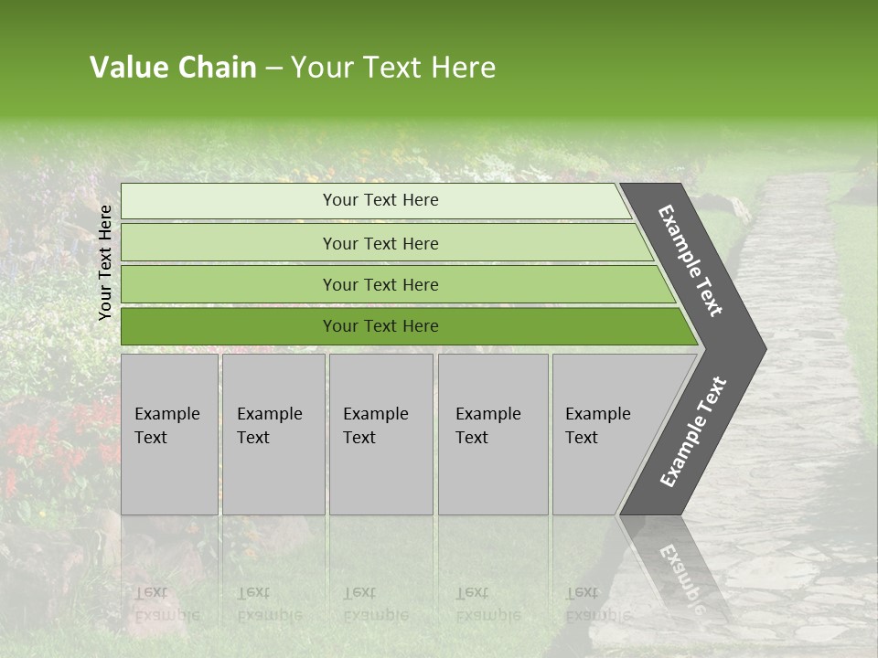 Day Landscape Freshness PowerPoint Template