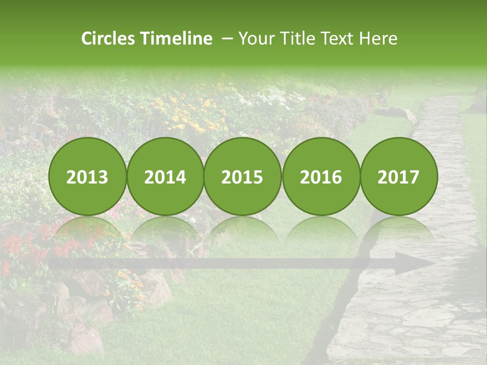 Day Landscape Freshness PowerPoint Template