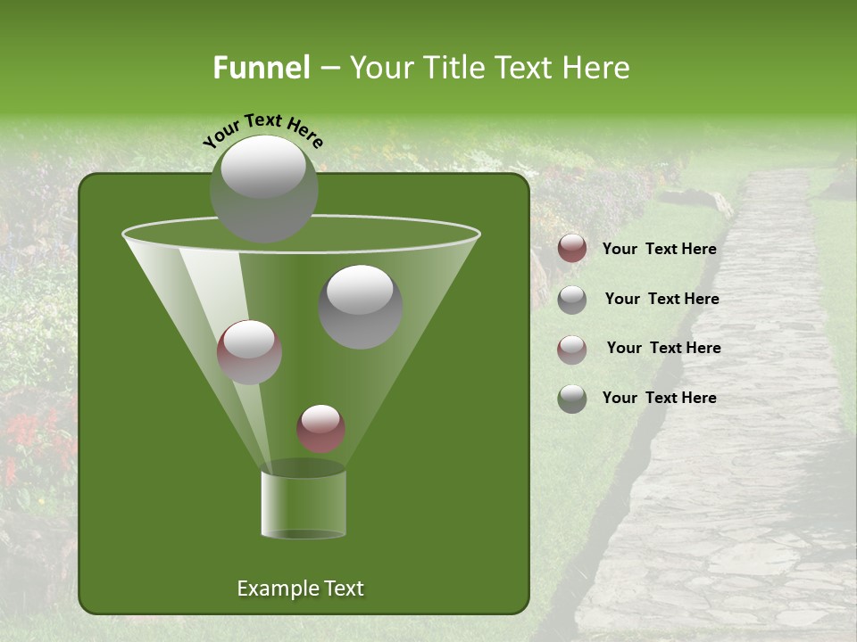 Day Landscape Freshness PowerPoint Template