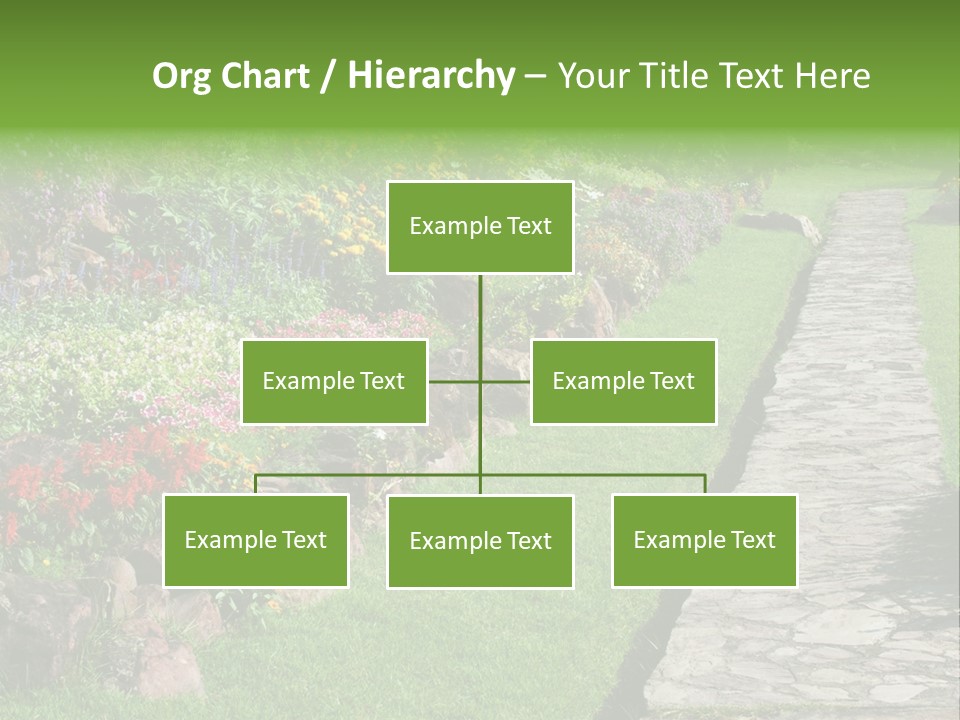Day Landscape Freshness PowerPoint Template