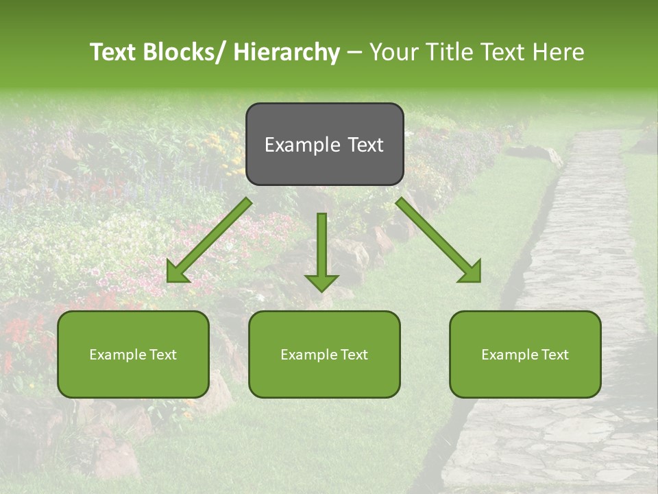 Day Landscape Freshness PowerPoint Template