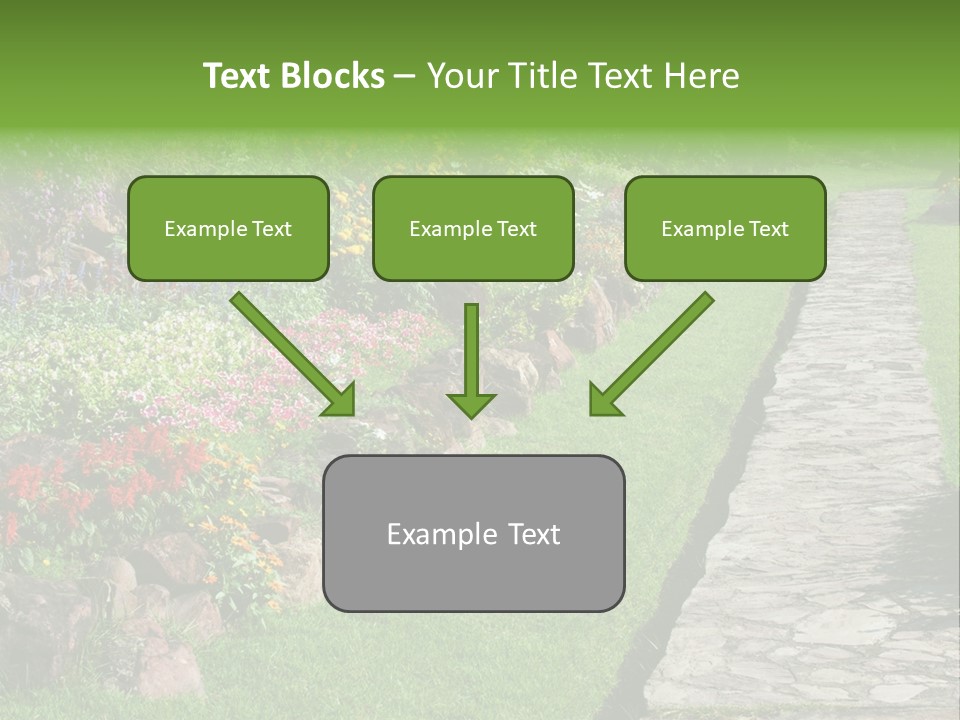 Day Landscape Freshness PowerPoint Template