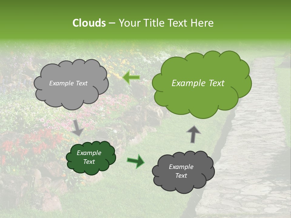 Day Landscape Freshness PowerPoint Template