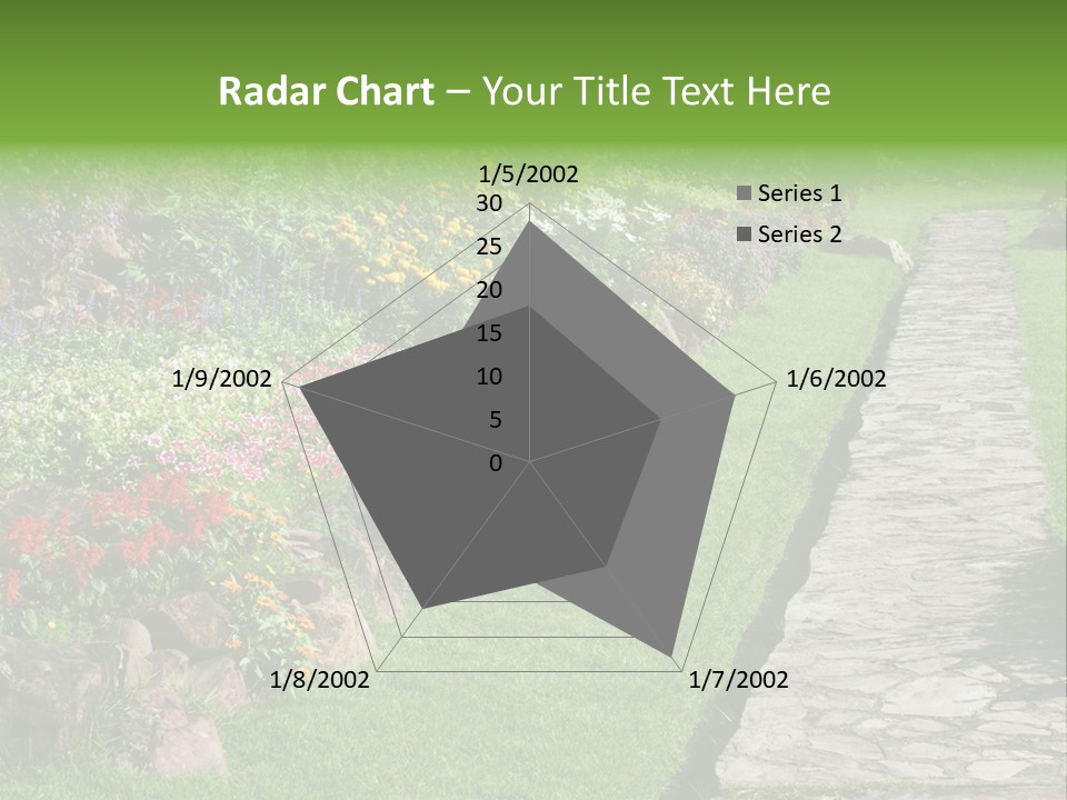 Day Landscape Freshness PowerPoint Template