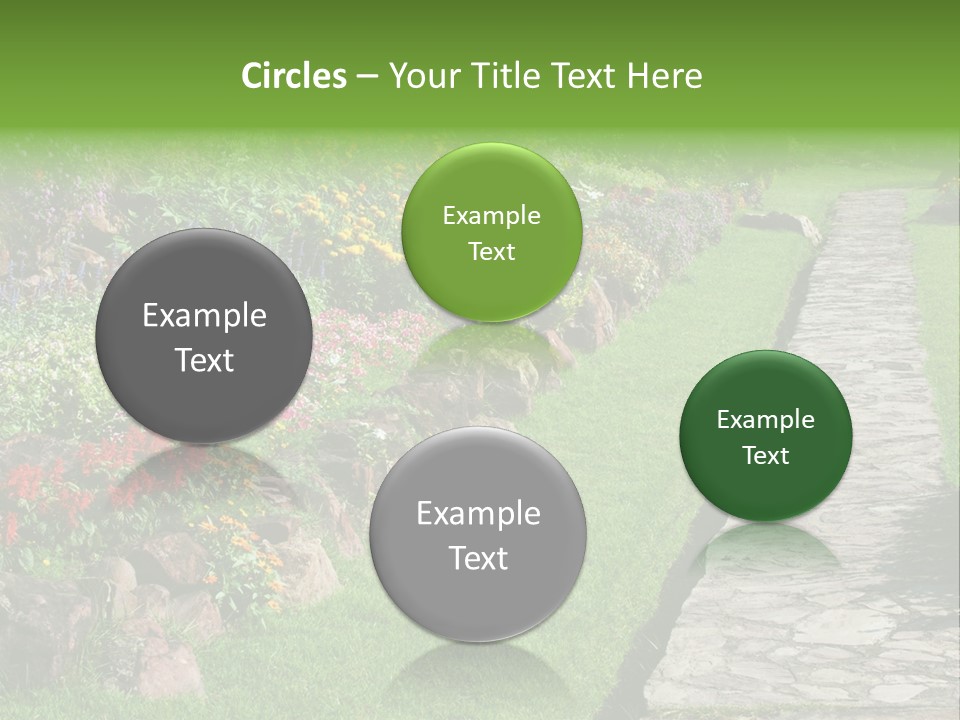 Day Landscape Freshness PowerPoint Template