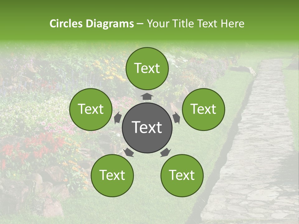 Day Landscape Freshness PowerPoint Template