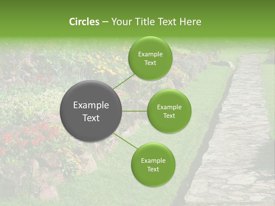 Day Landscape Freshness PowerPoint Template