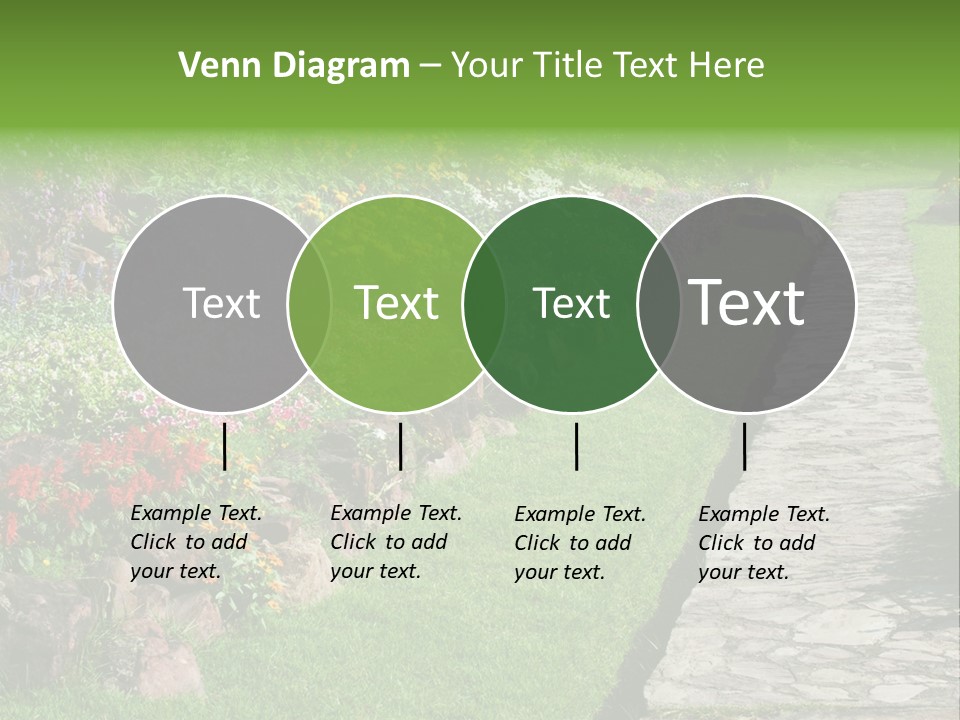 Day Landscape Freshness PowerPoint Template