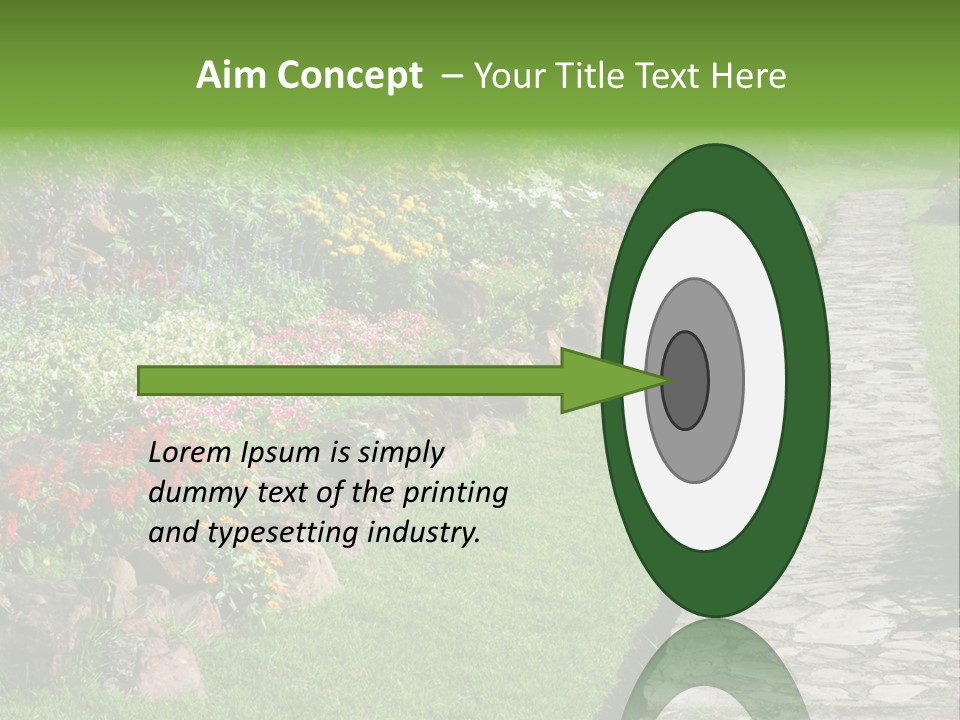 Day Landscape Freshness PowerPoint Template