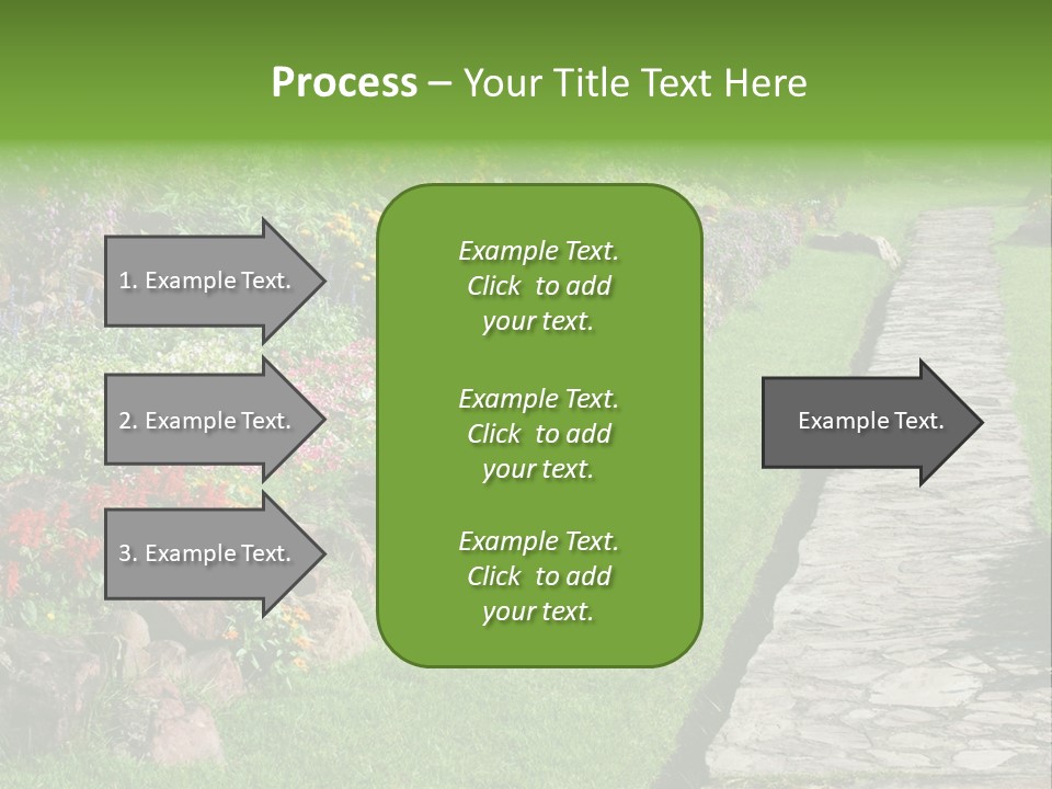 Day Landscape Freshness PowerPoint Template