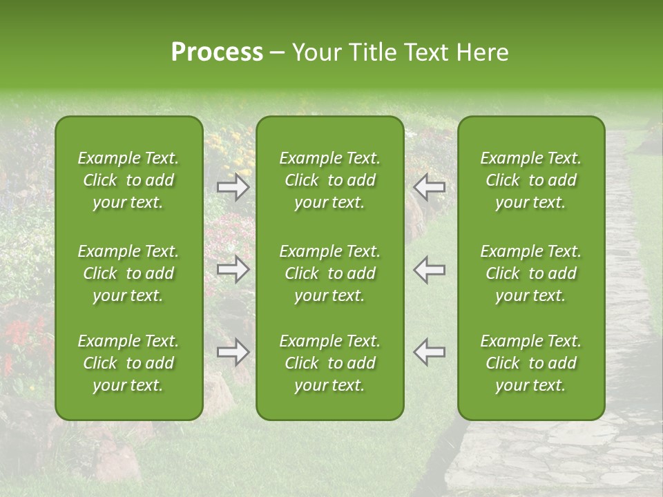Day Landscape Freshness PowerPoint Template