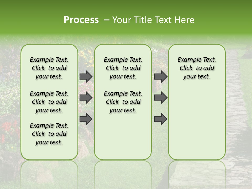Day Landscape Freshness PowerPoint Template