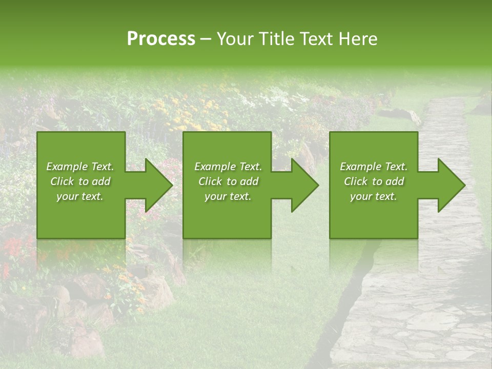 Day Landscape Freshness PowerPoint Template