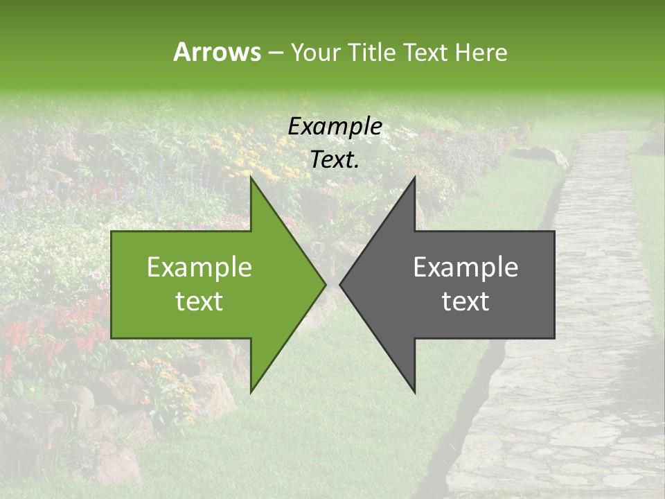 Day Landscape Freshness PowerPoint Template