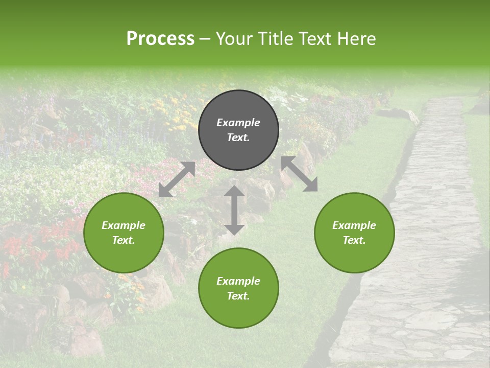 Day Landscape Freshness PowerPoint Template