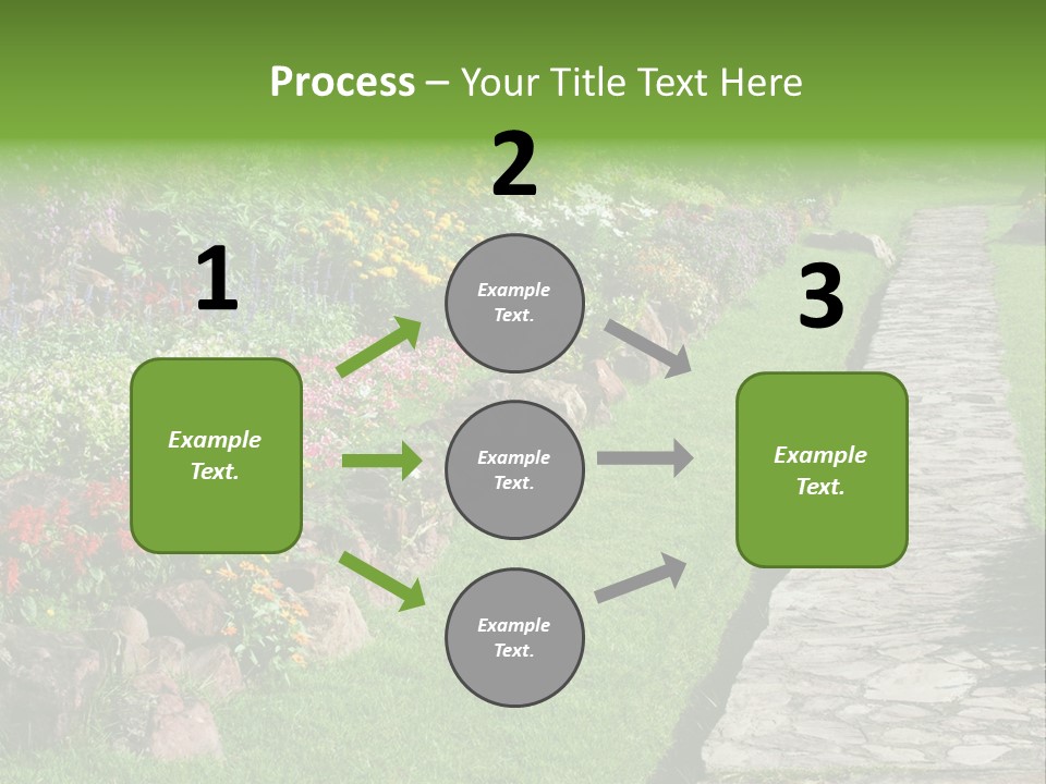 Day Landscape Freshness PowerPoint Template